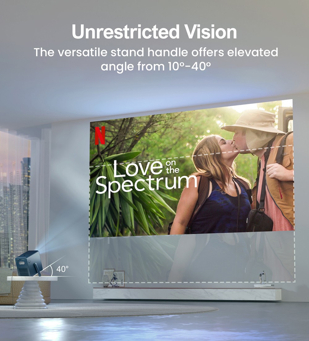 Vidéoprojecteur Ultimea Projecteur Poseidon E40 1000 ANSI Lumens ...