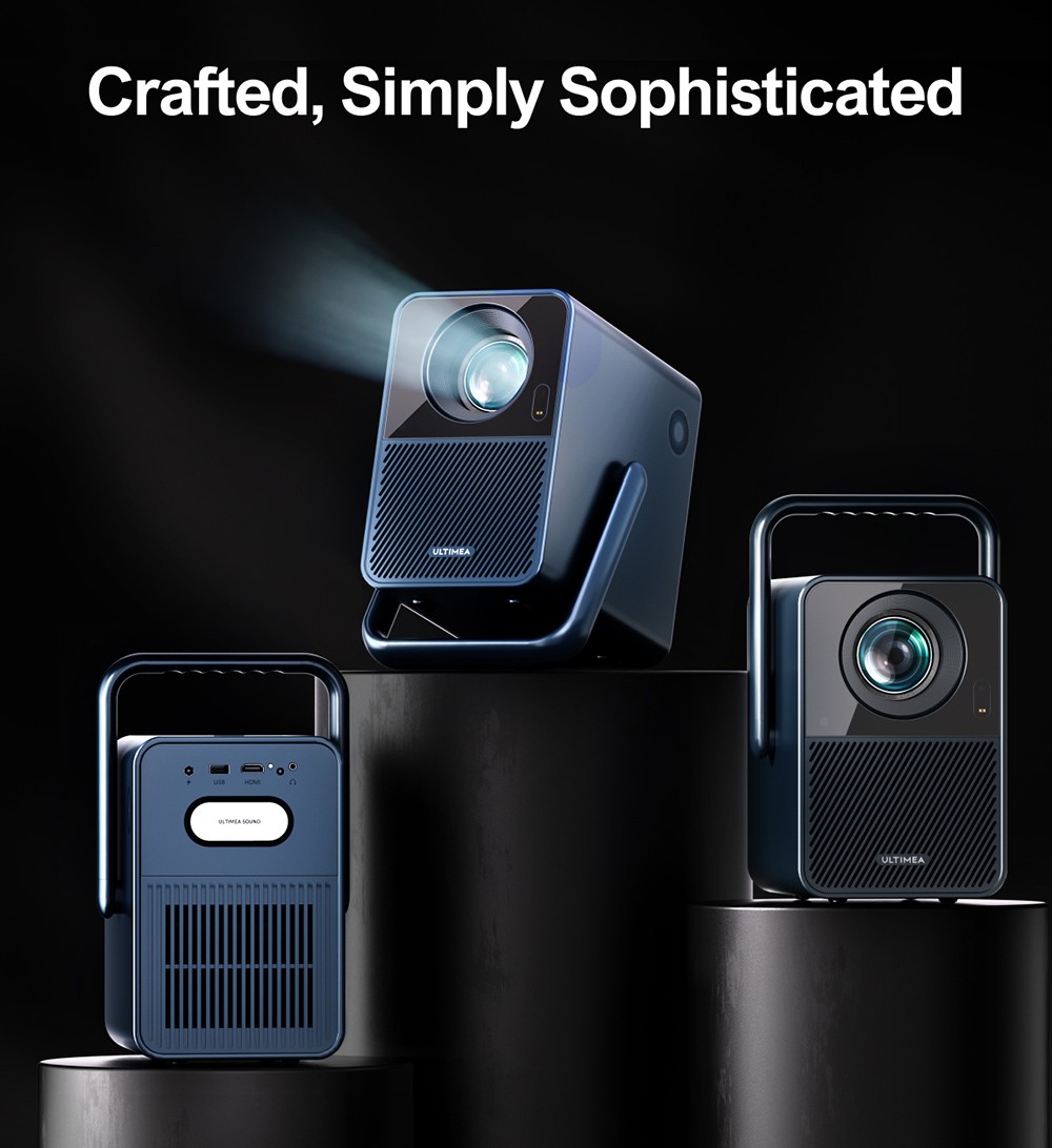 Projecteur Ultimea Poseidon E40 1000 ANSI Lumens Décodage 4K 1080P ...